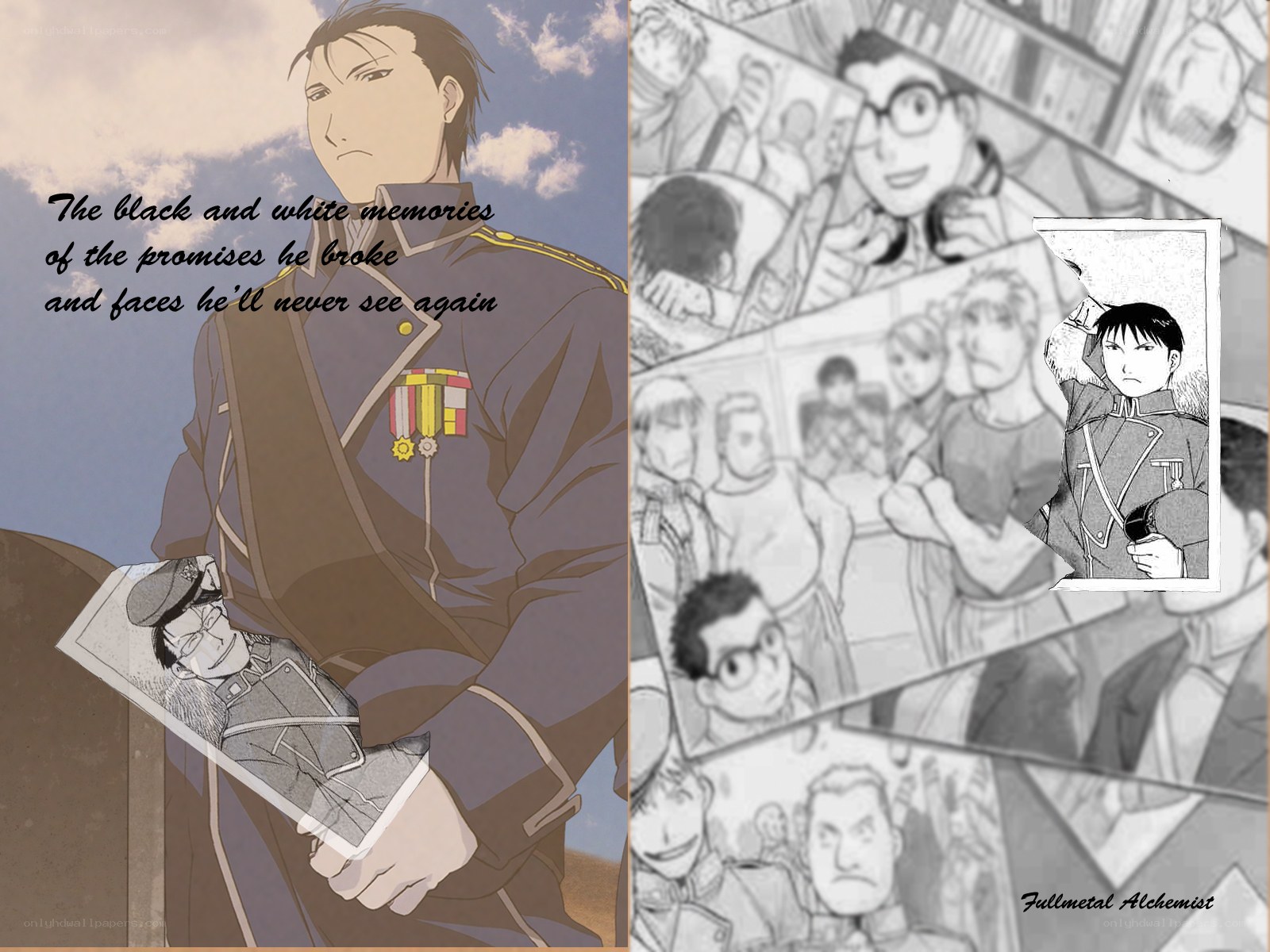 Fullmetal Alchemist character memory