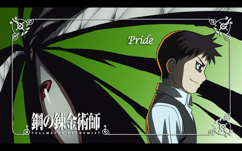 Fullmetal Alchemist character Pride