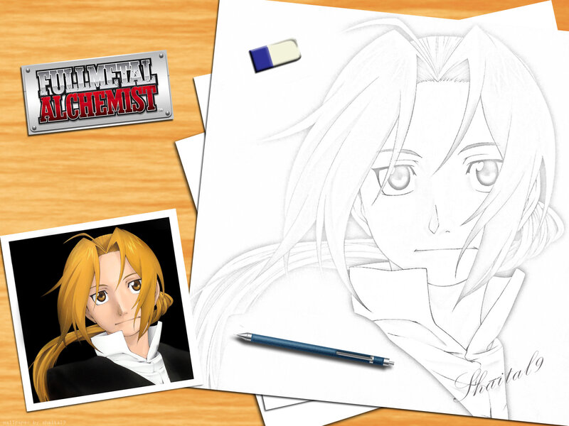 Fullmetal Alchemist character sketch