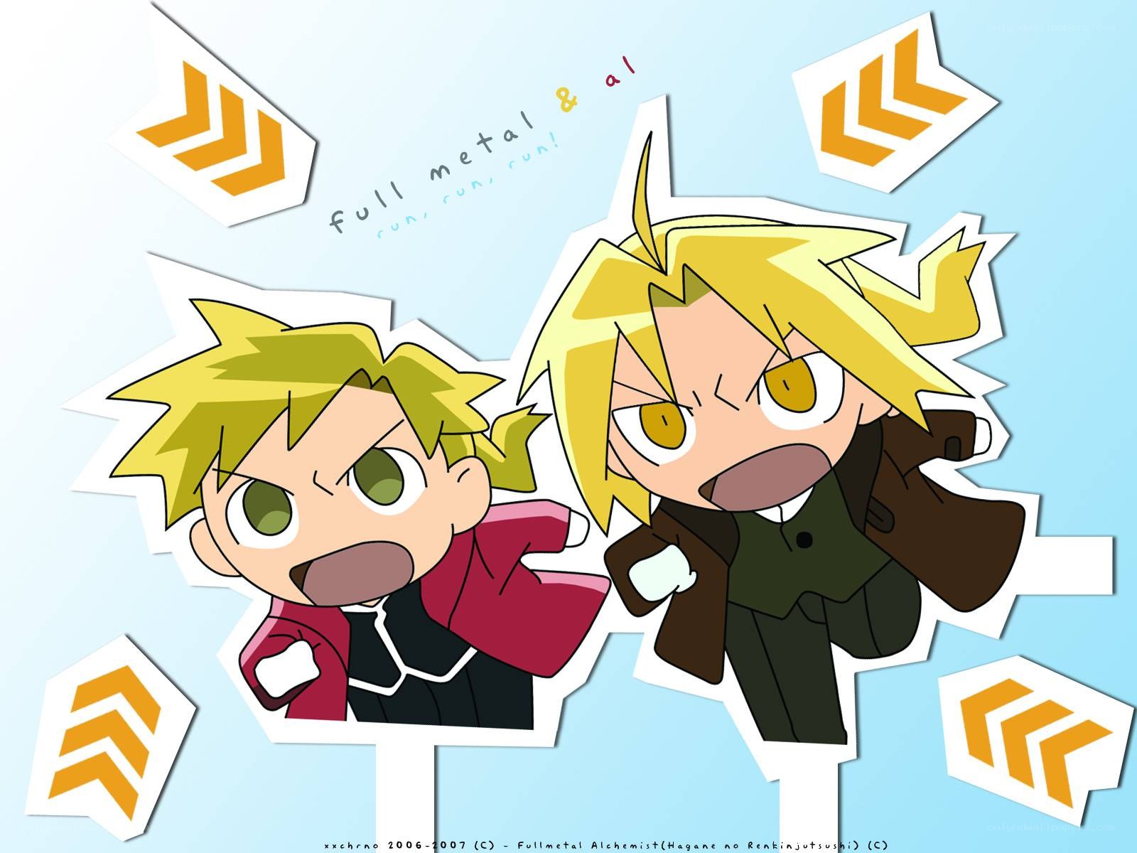 Fullmetal Alchemist chibi art
