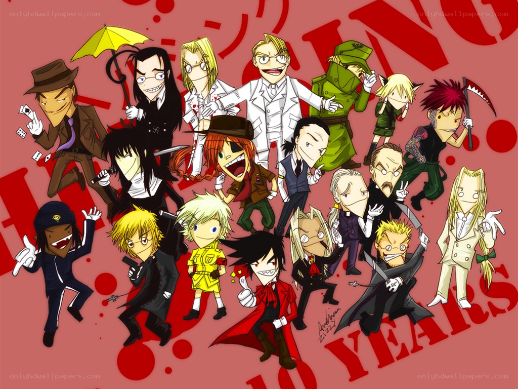 Fullmetal Alchemist chibi characters