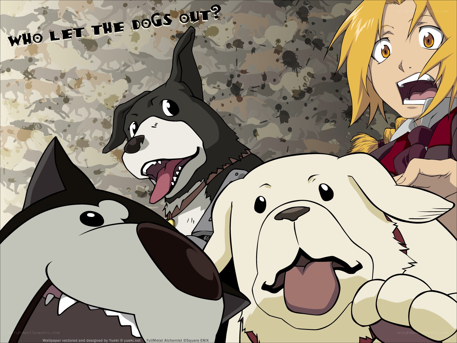 Fullmetal Alchemist dogs