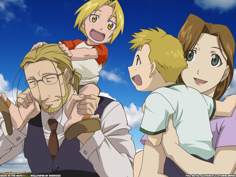 Fullmetal Alchemist family moment