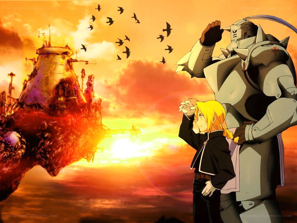 Fullmetal Alchemist final scene