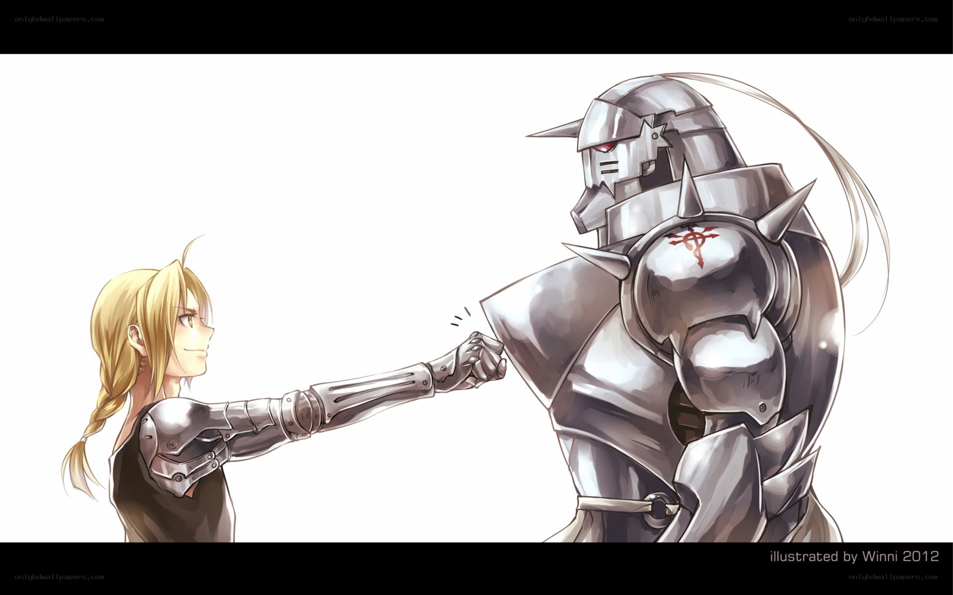 Fullmetal Alchemist fist bump
