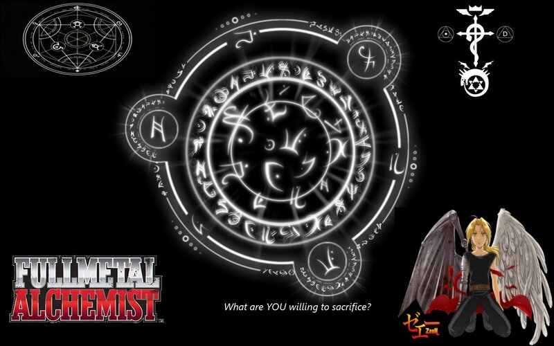 Fullmetal Alchemist magic circle