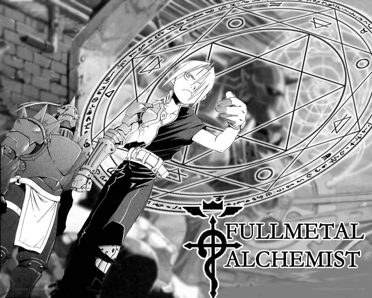 Fullmetal Alchemist manga panel