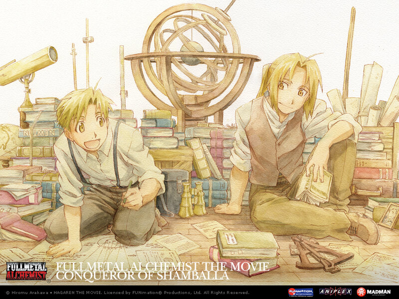 Fullmetal Alchemist movie art