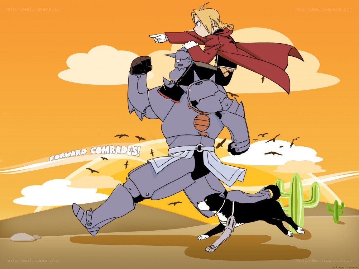 Fullmetal Alchemist running