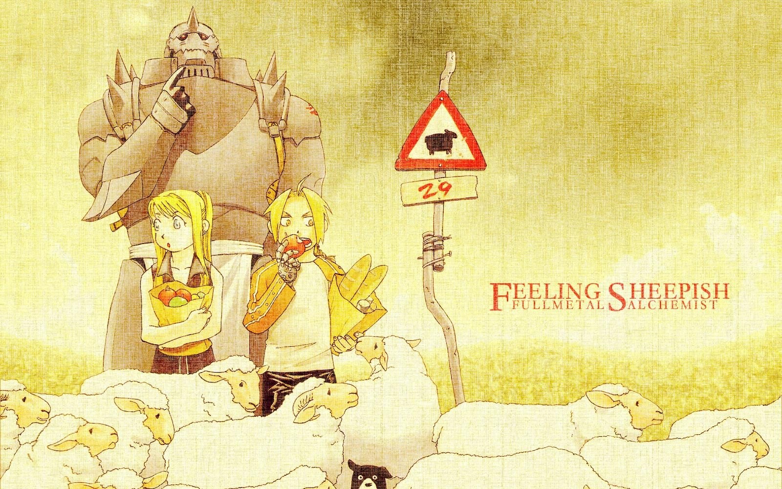 Fullmetal Alchemist sheep scene