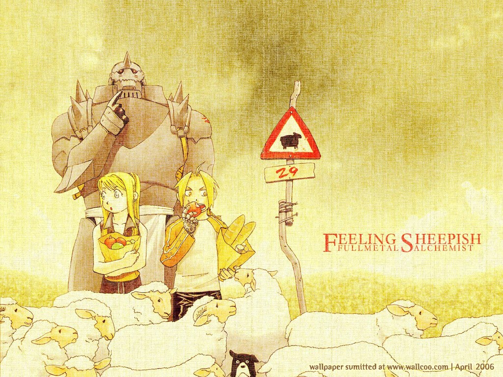 Fullmetal Alchemist sheep scene