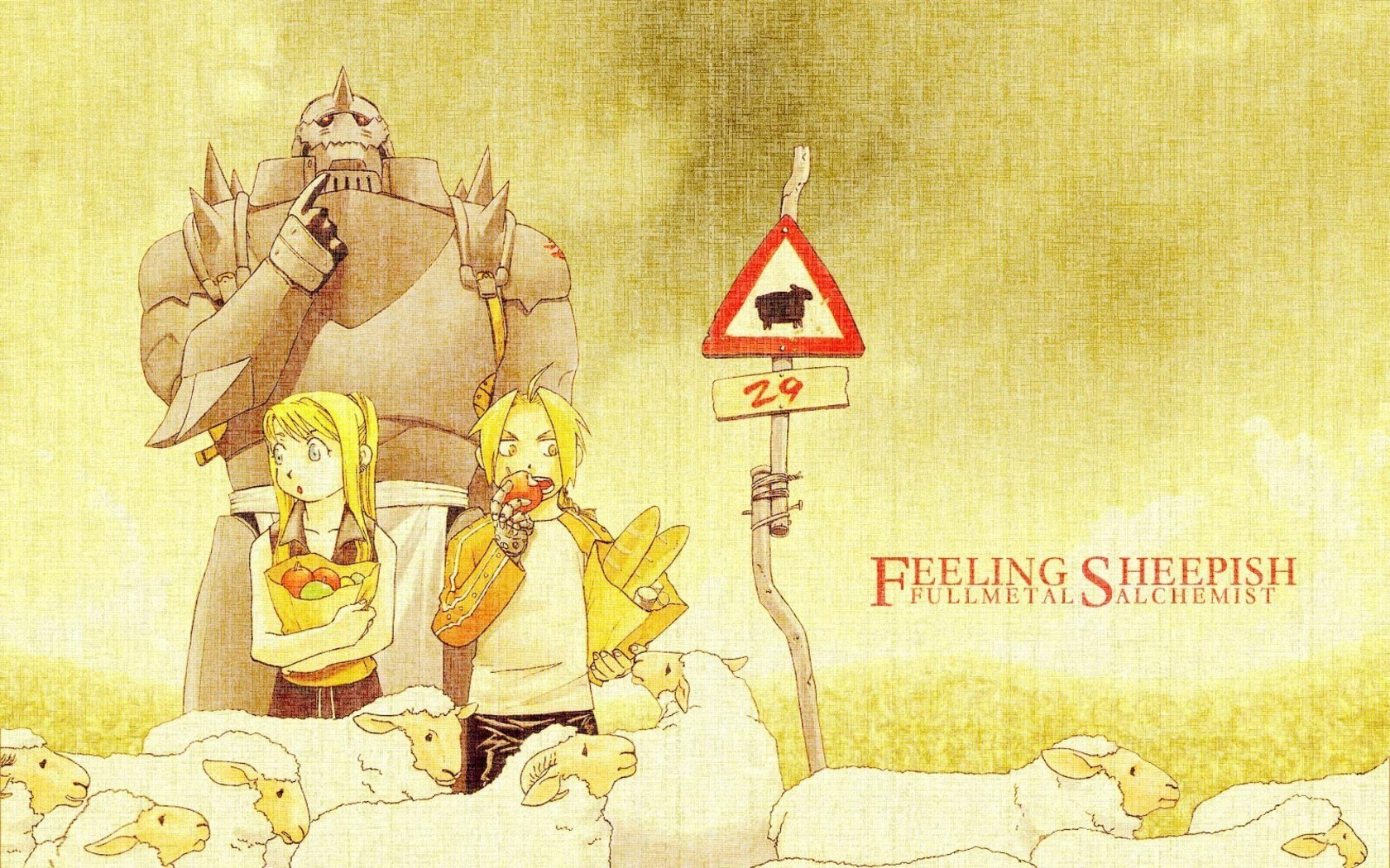 Fullmetal Alchemist sheep scene