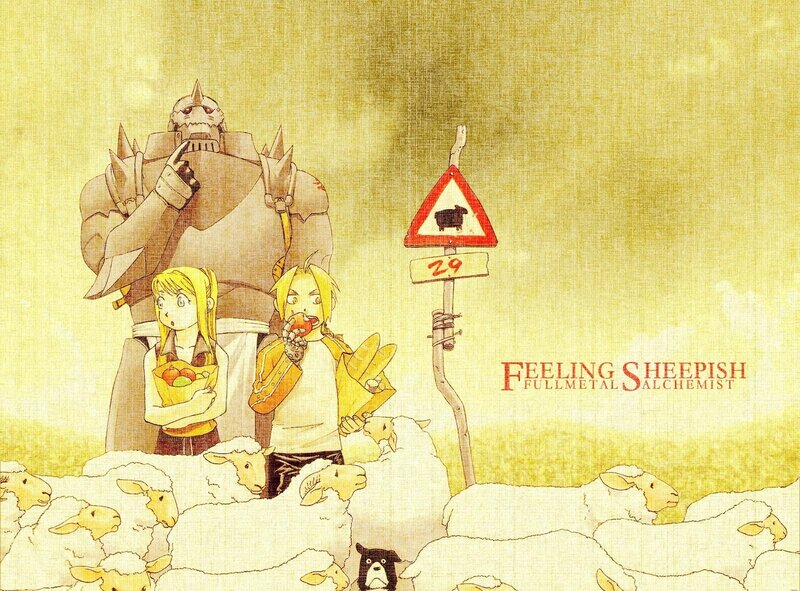 Fullmetal Alchemist sheep scene