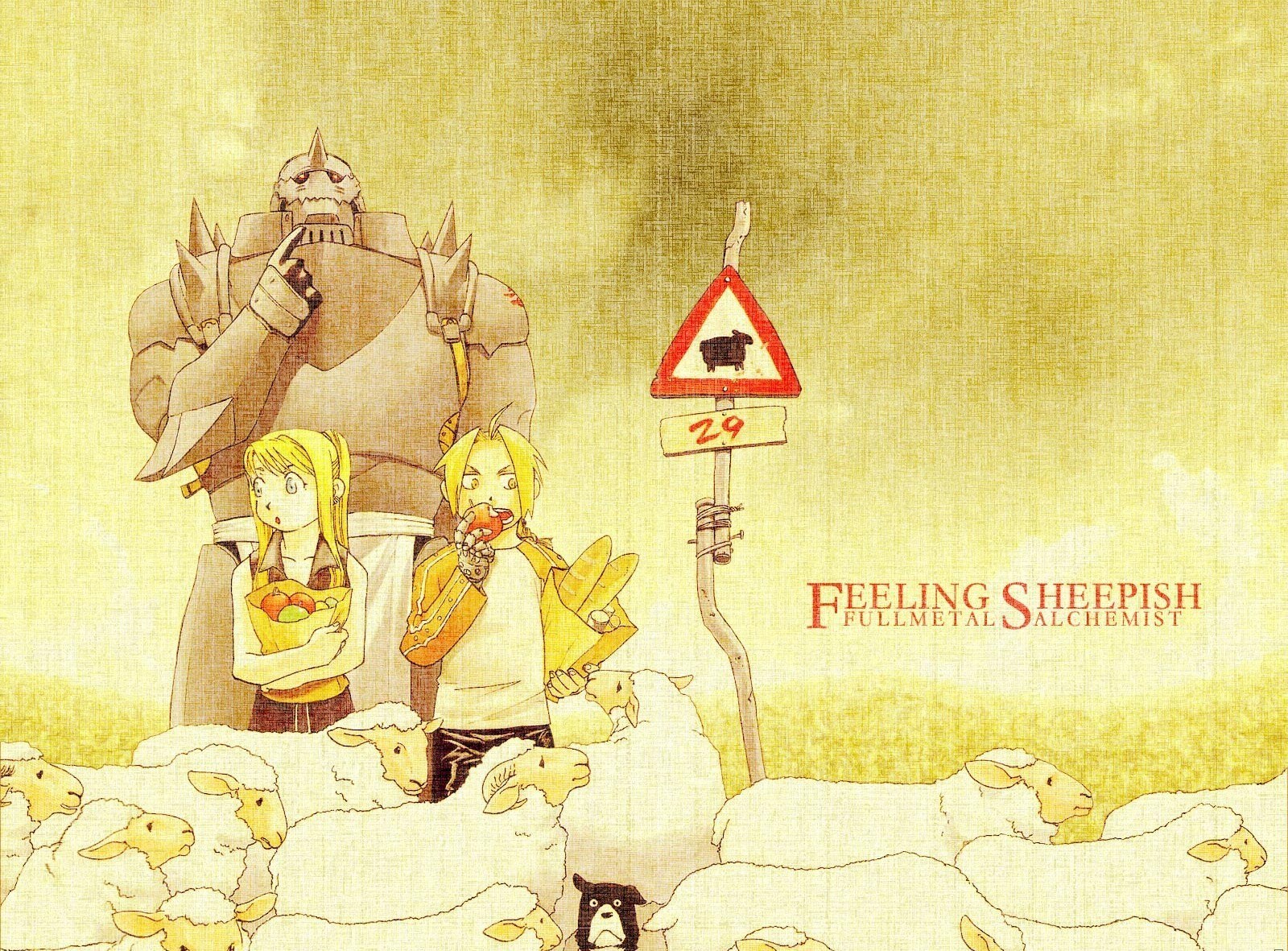 Fullmetal Alchemist sheep scene