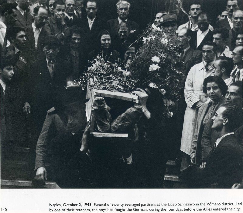 Funeral of partisan teens