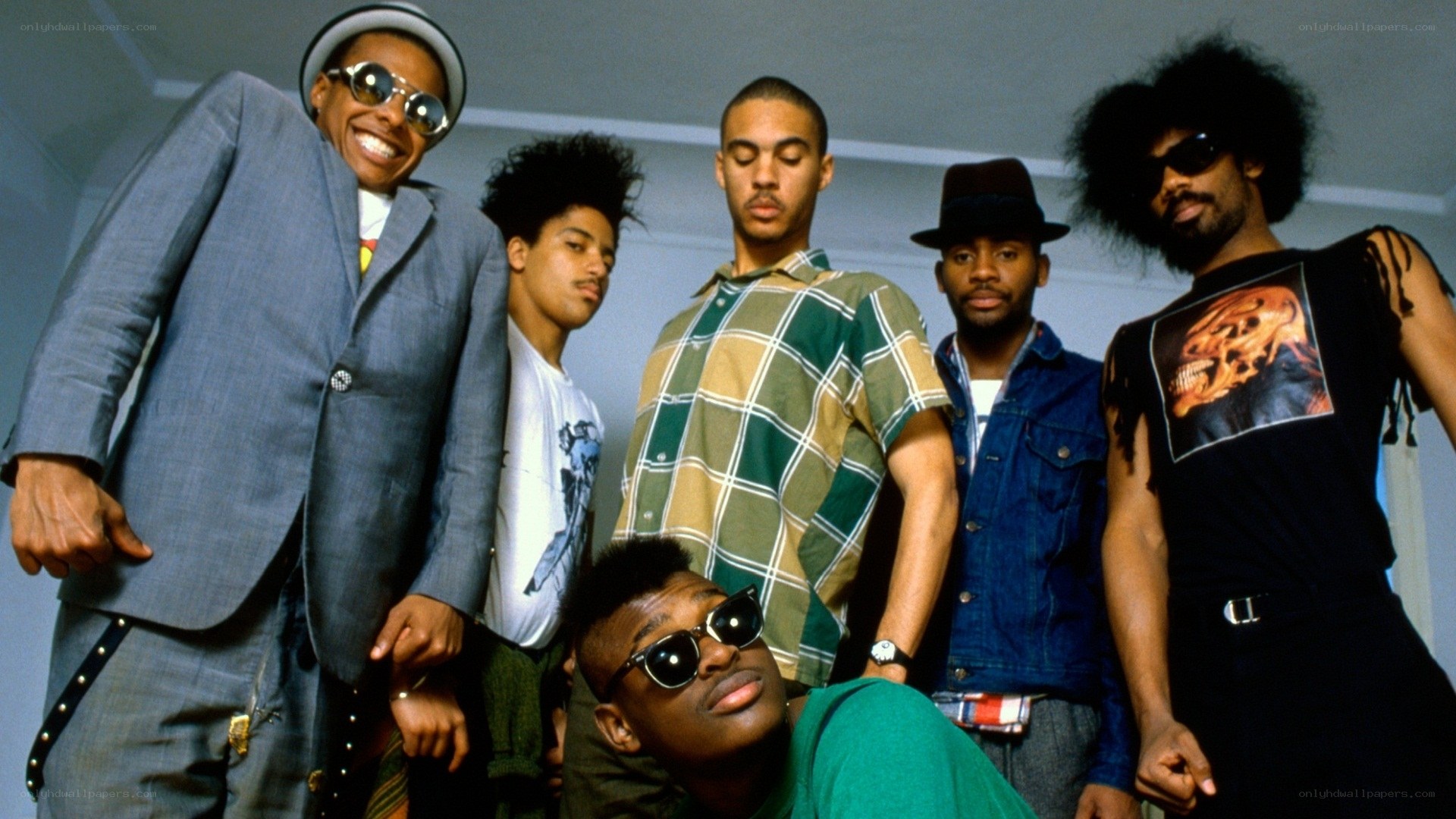Funk band group photo