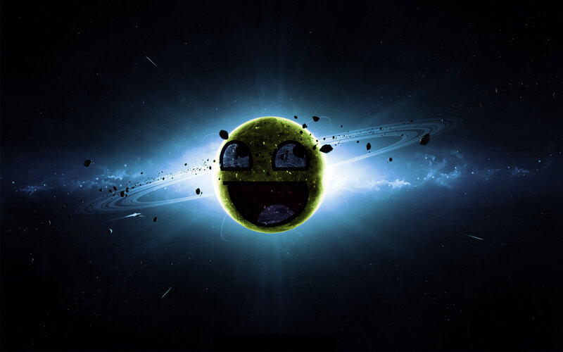 funny planet in space