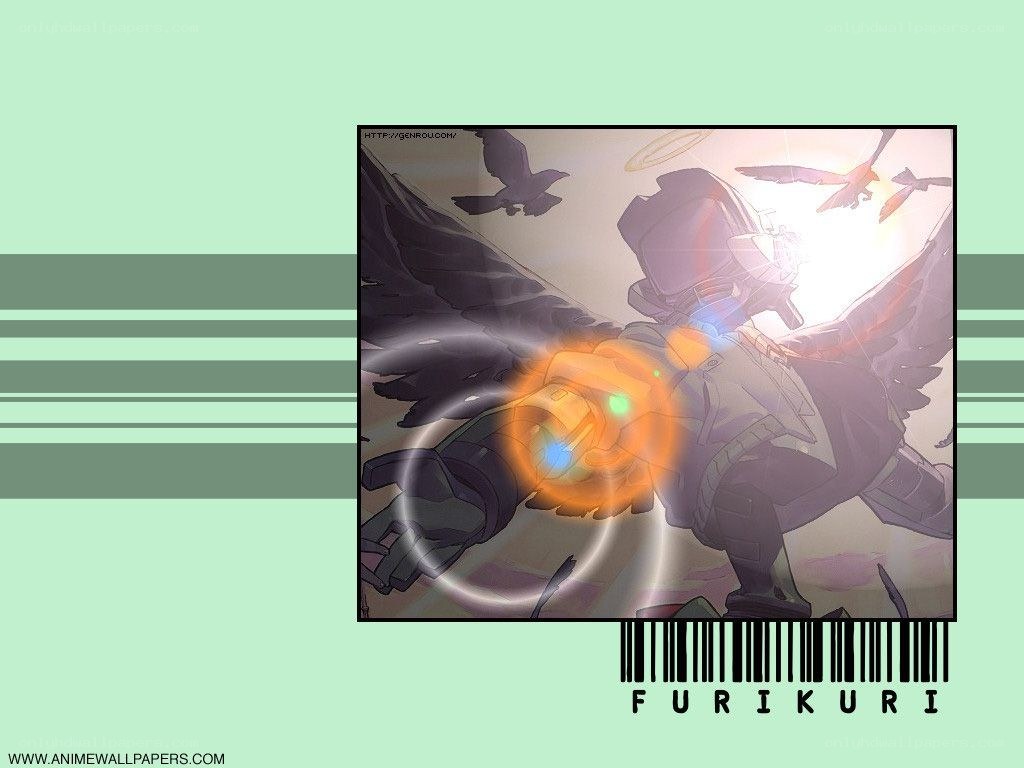Furikuri anime character artwork