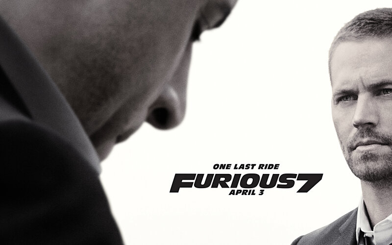Furious 7 movie poster
