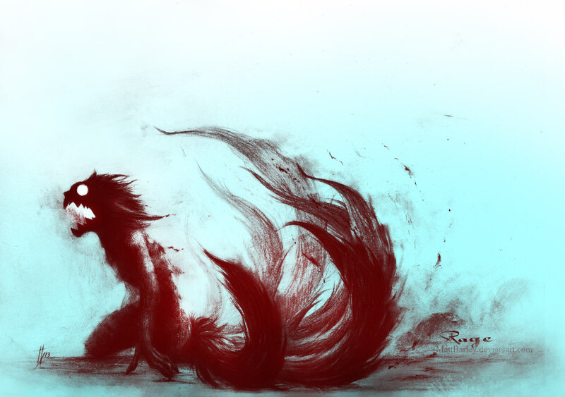 Furry Creature in Rage