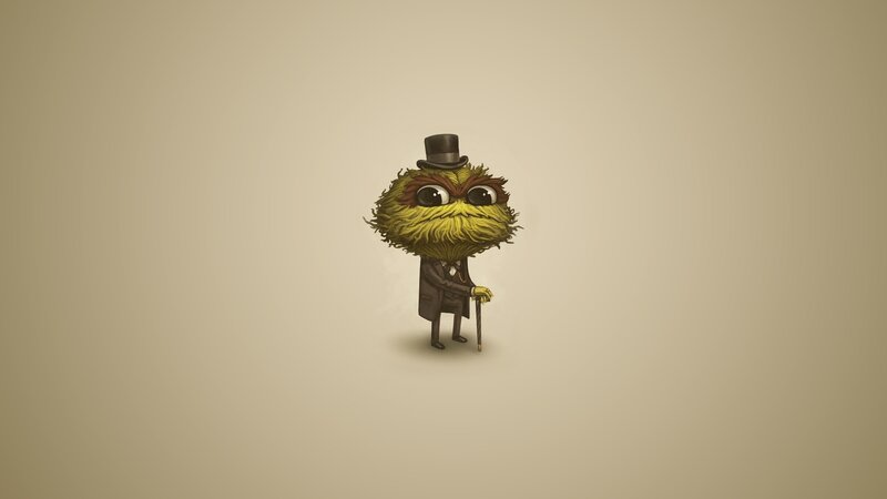 Furry Creature in Suit