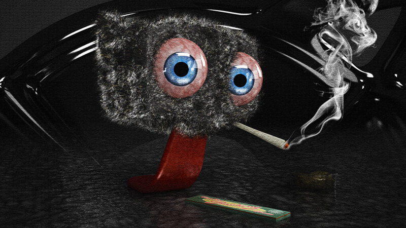 Furry Creature Smoking
