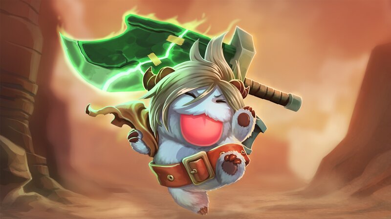 Furry Creature with Axe