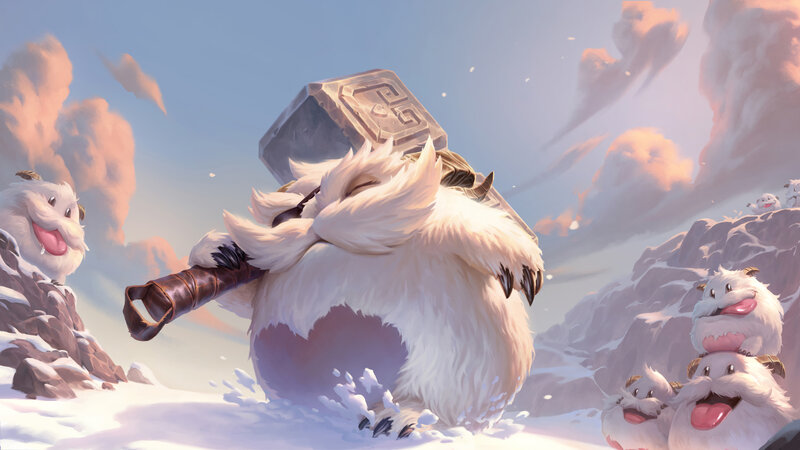 Furry Creature with Hammer
