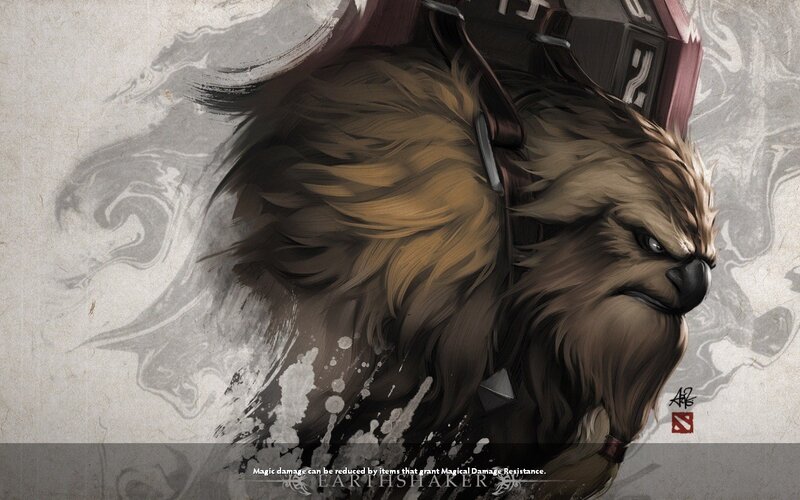 Furry Creature with Helmet