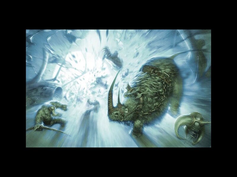 Furry Creatures in Ice