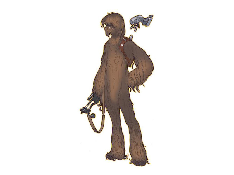 Furry Humanoid Character