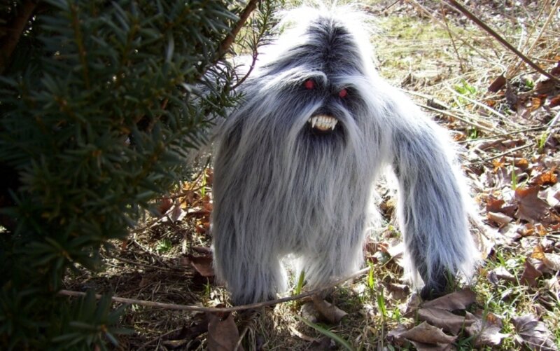 Furry Monster Figure
