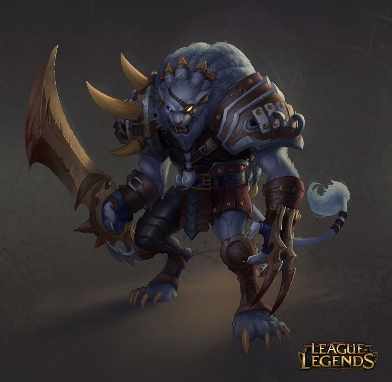 Furry Warrior Creature