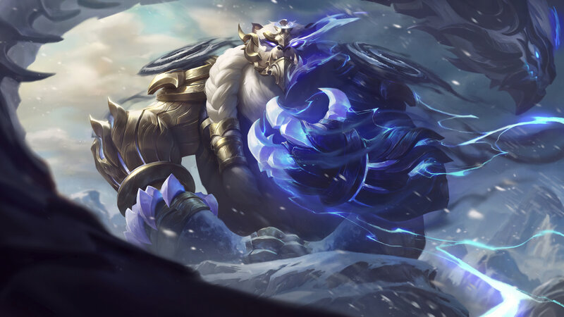 Furry Warrior with Blue Energy