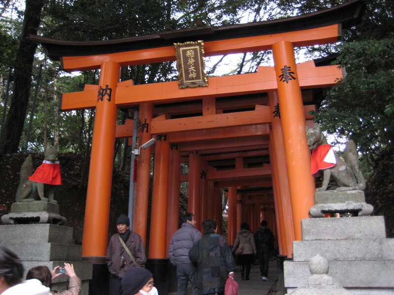 Fushimi Inari Shrine torii gates