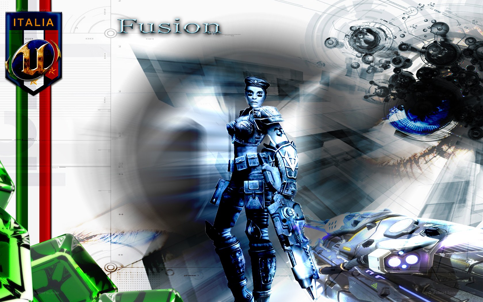 Fusion game character artwork