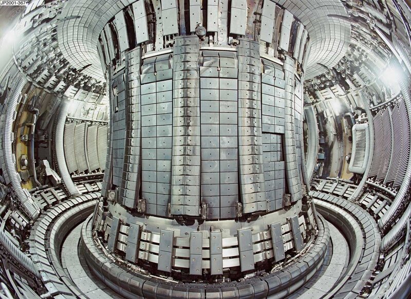 Fusion Reactor Interior — Gray