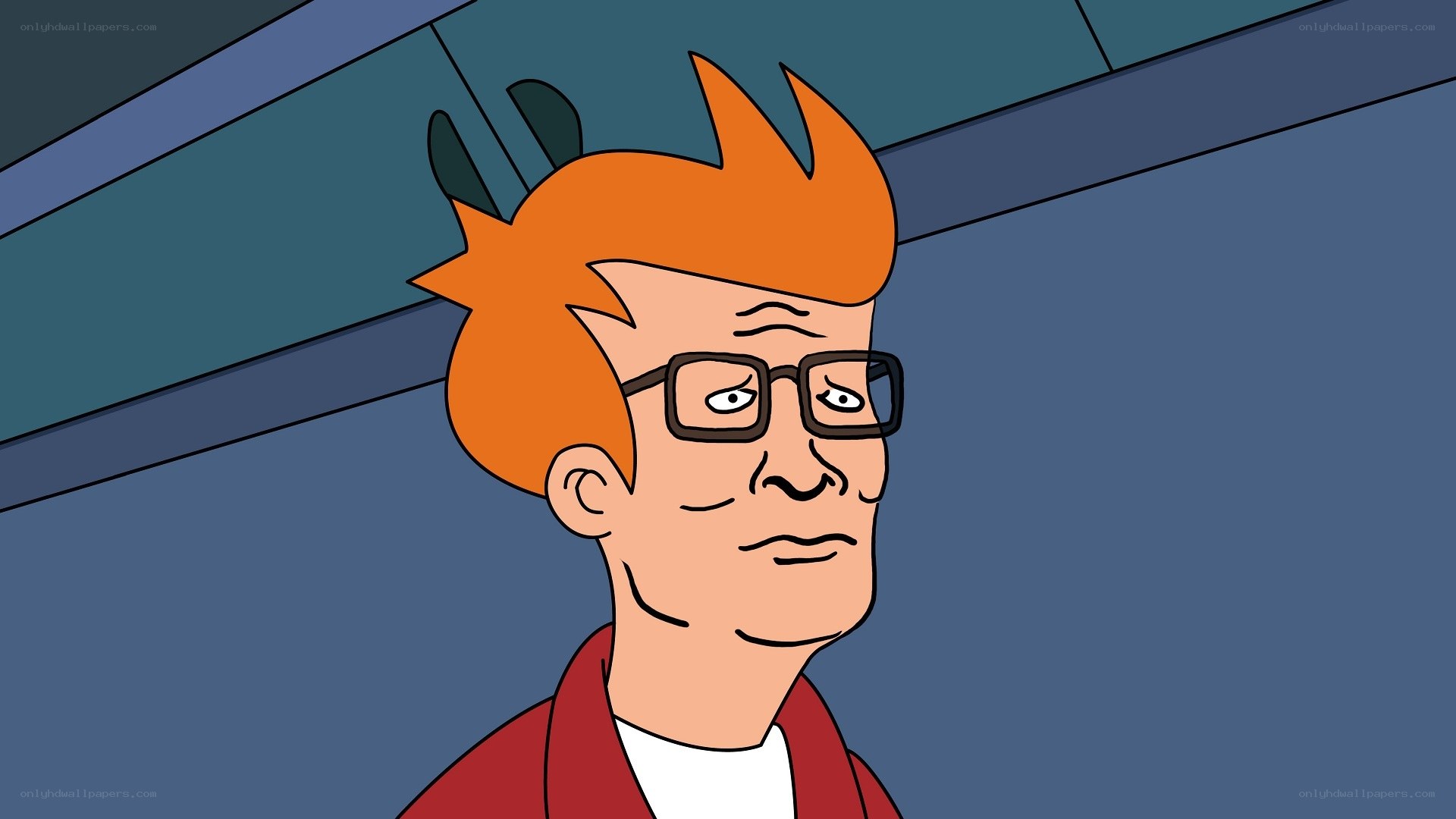 Futurama character close-up