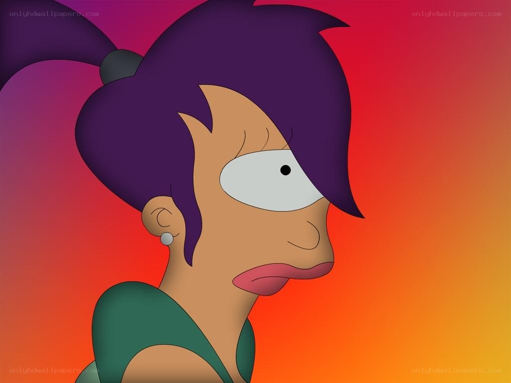 Futurama character close-up