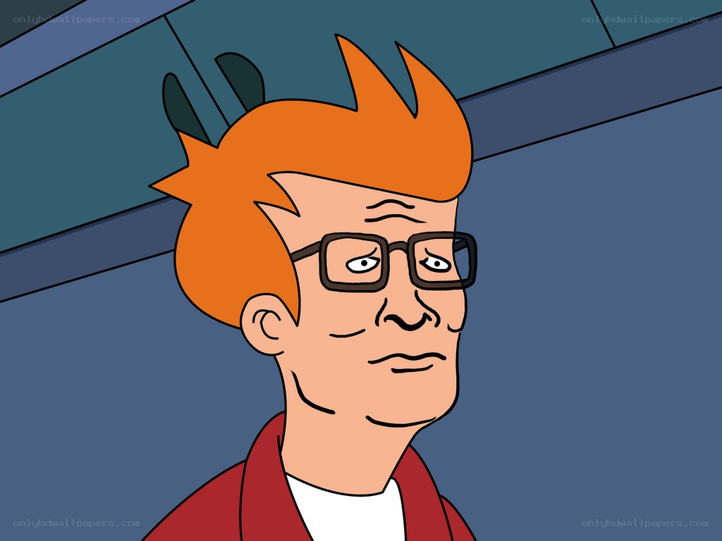 Futurama character close-up