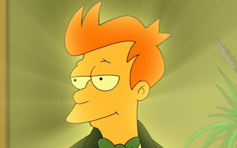 Futurama character close-up