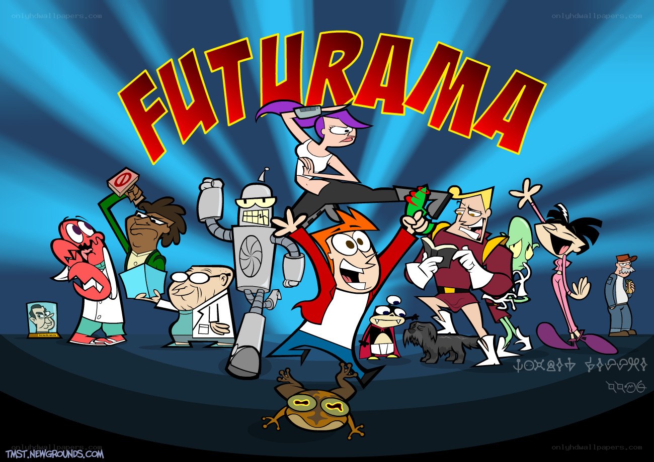 Futurama character lineup