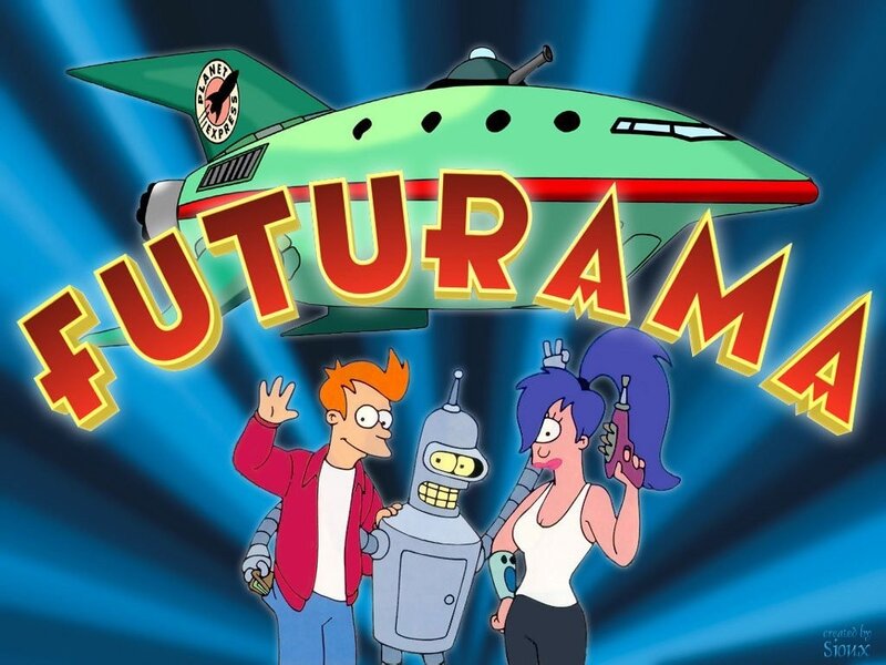 Futurama Characters — Blue, Dramatic