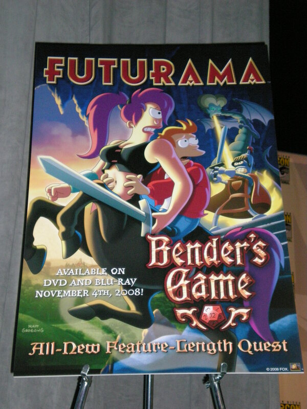 Futurama Characters on Poster