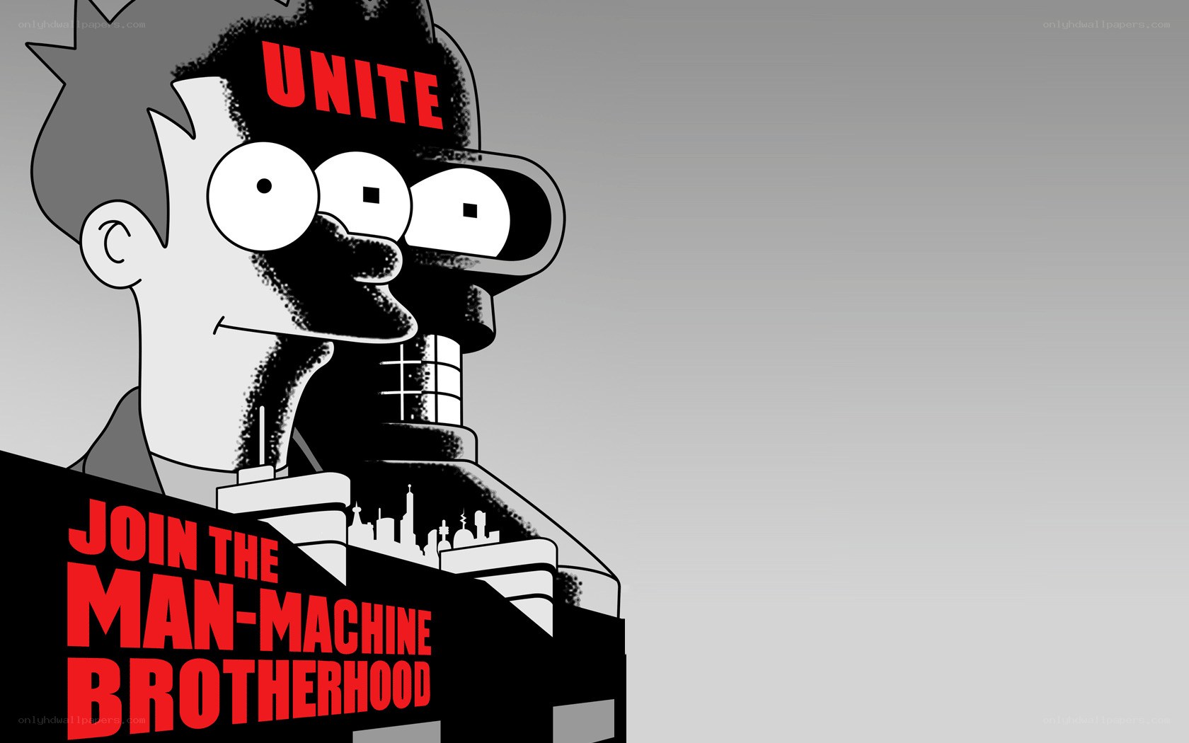 Futurama propaganda poster