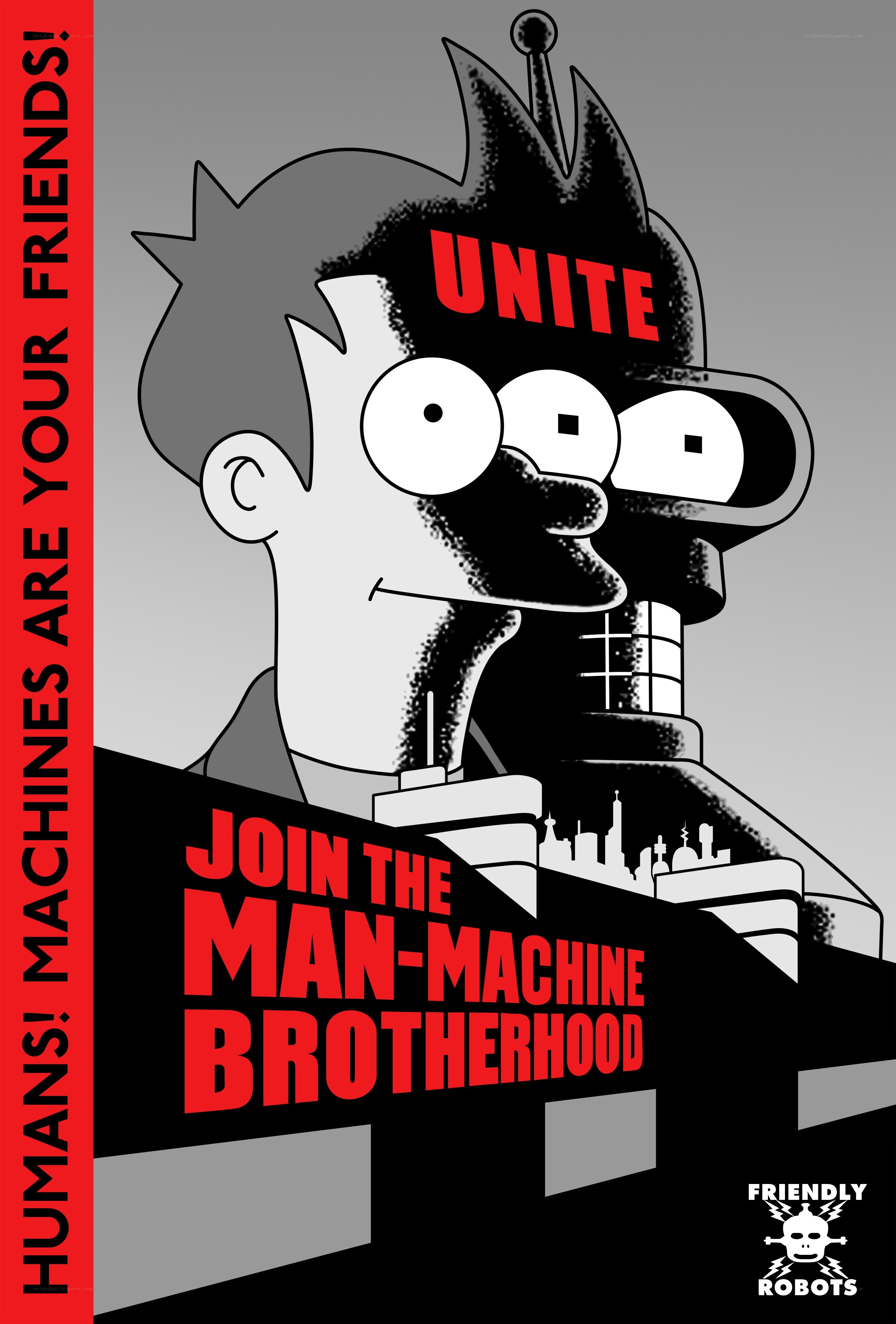 Futurama robot propaganda