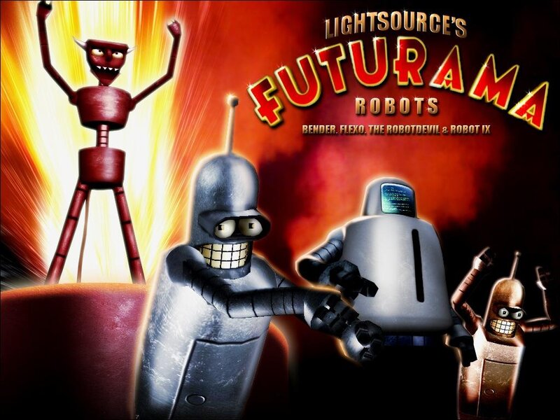 Futurama Robots Poster