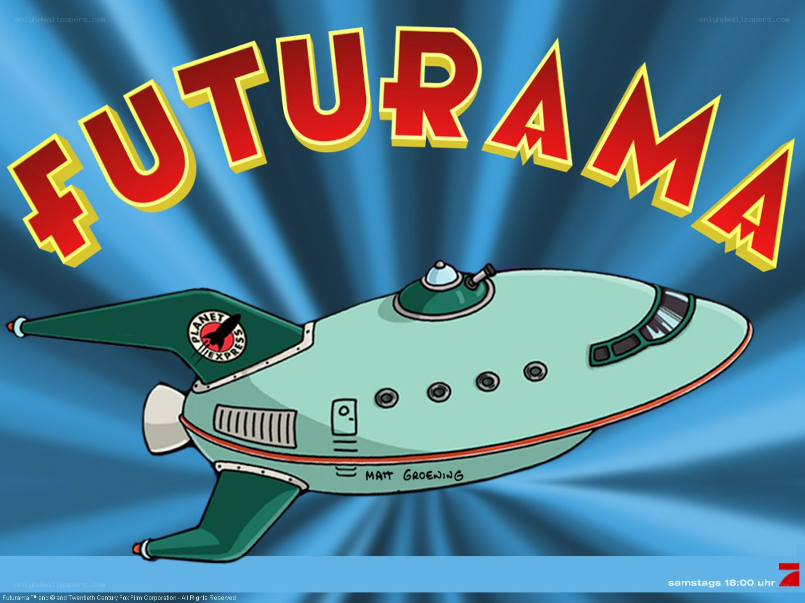 Futurama title card