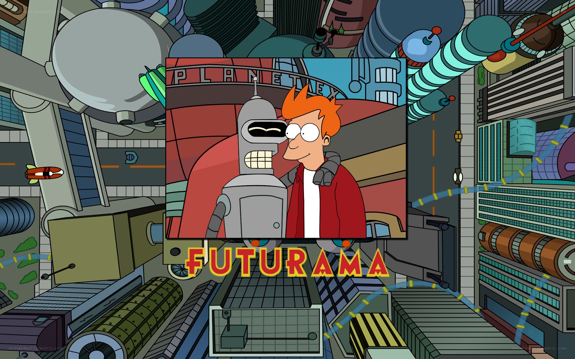 Futurama title card