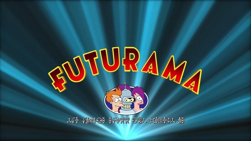 Futurama Title Card — Blue, Dramatic